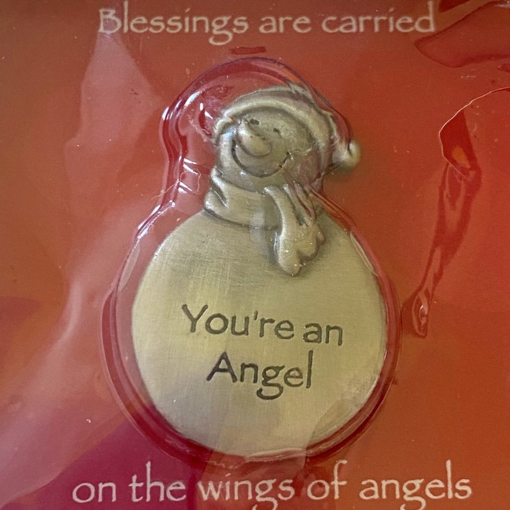 Ganz Youre An Angel Snowman Brooch 17$